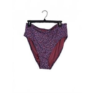 Amazon Essentials Women's  Bikini Bottom, Brick Red Leopard, XX-Large